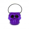 Cabeça de esqueleto kids roxa - Artigos de halloween