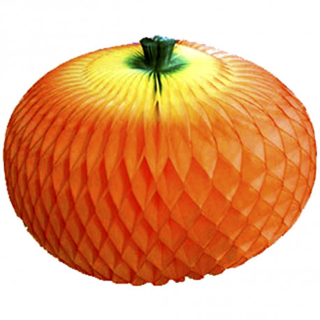 Abóbora 22cm - Colmeia de papel