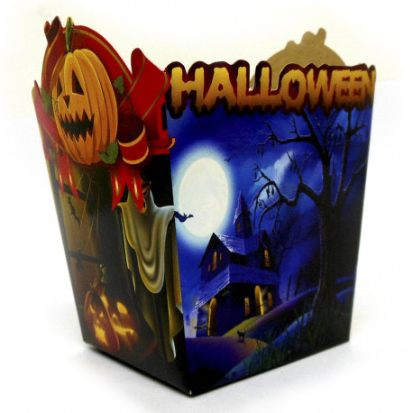 Cachepot halloween diversos - Pacote com 10 unidades - Artigos de halloween