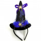 Arquinho com chapéu de bruxa decorado - Artigos de halloween