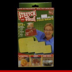 Kit de embrulhos de alimentos reutilizável - 1 unidade