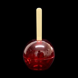 Lembrancinha maçã do amor - Pacote com 12 unidades