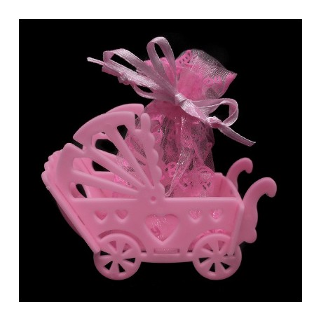 Lembrancinha carrinho de bebê - Pacote com 12 unidades