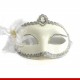 Máscara de carnaval a dama de branco - Artigos de carnaval