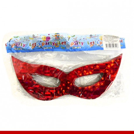 Máscara de carnaval em papel - 12 unidades