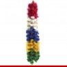 Colar havaiano colorido - Pacote com 12 unidades