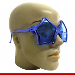 Óculos estrela metalizado - Produtos para o carnaval