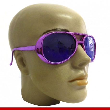 Óculos Elvis metalizado - Produtos para o carnaval