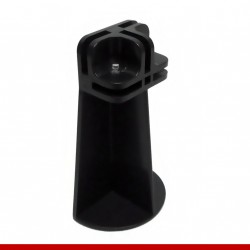 Conectivos pés para balcão de vidro e arramados - Conectivos