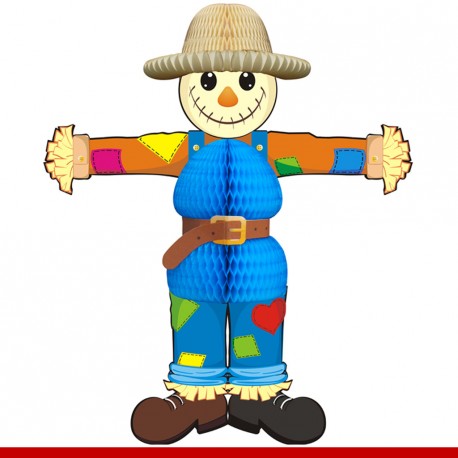 Espantalho - Colmeia de papel