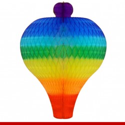 Balão carrapeta 3 tamanhos - Colmeia de papel