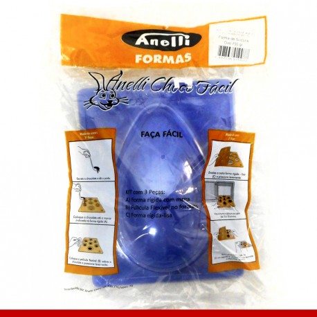 Forma de silicone para ovo de páscoa 750g - Produtos para a páscoa