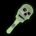 Maraca caveira neon - Artigos de Halloween