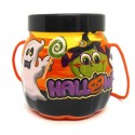 Pote mini abóbora com tampa - Artigos de halloween