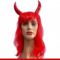 Peruca diabinha - Produtos para o carnaval