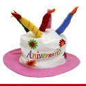 Chapéu bolo de aniversário - Artigos de carnaval