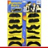 Cartela de bigodes - 12 peças