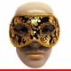 Máscara de carnaval estampada - 1 peça