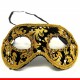 Máscara de carnaval estampada - 1 peça