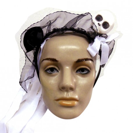 Tiara noiva cadáver - Artigo de halloween