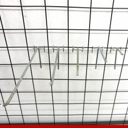 Gancho de metal para tela - 12 unidades