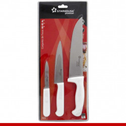 Conjunto de facas 3 peças - Utilidades domésticas