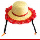 Chapéu de palha chiquinha - Artigos de festa junina