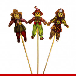 Palito espantalho - 10 unidades