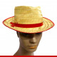 Chapéu de palha com fita - Produtos para festa junina