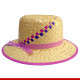 Chapéu de palha mocinha - Produtos para festa junina