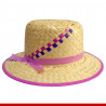 Chapéu de palha mocinha - Produtos para festa junina