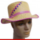 Chapéu de palha mocinha - Produtos para festa junina
