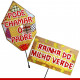 Plaquinhas divertidas para festa junina - 10 unidades - Decoração junina