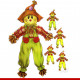 Kit espantalho cartonado para festa junina - 5 unidades - Decoração junina