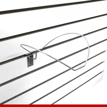 Gancho para boné em metal cromado - Produtos para lojas