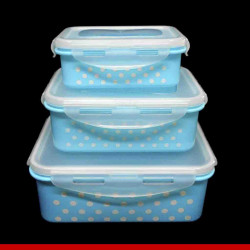 Kit tupperware retangular - Produtos para casa