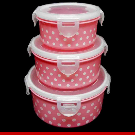 Kit tupperware redonda - Produtos para casa