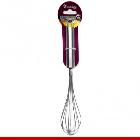 Batedor de clara inox - 1 unidade