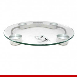 Balança Digital em vidro 6mm para banheiro - 1 unidade