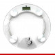 Balança Digital em vidro 6mm para banheiro - 1 unidade