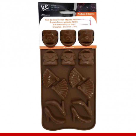 Molde de chocolates luxo - Produtos de páscoa