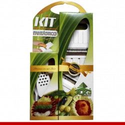 Kit Multifuncional - 4 peças - Casa e cozinha