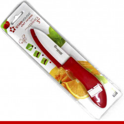 Faca com lâmina cerâmica 3" - Casa e cozinha