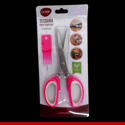 Tesoura 5 lâminas - 1 unidade