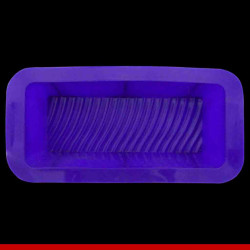 Forma de bolo retangular em silicone - Utilidades Domésticas
