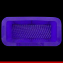 Forma de bolo retangular em silicone - Utilidades Domésticas