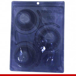 Forma de silicone cupcakes - Artigos de páscoa