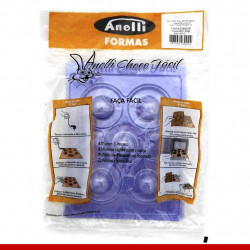 Forma de silicone mini trufa 30gr - Artigos de páscoa