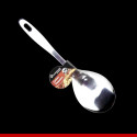 Colher pequena premium inox - 1 unidade