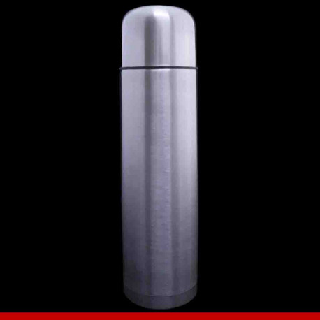 Garrafa térmica inox 1Litro - 1 unidade